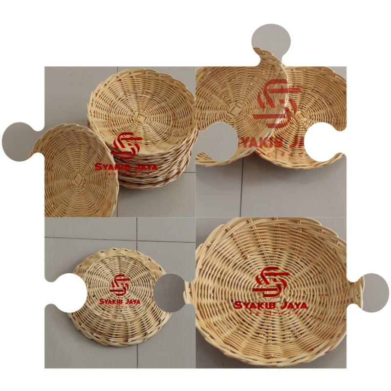 Piring Rotan Asli cirebon