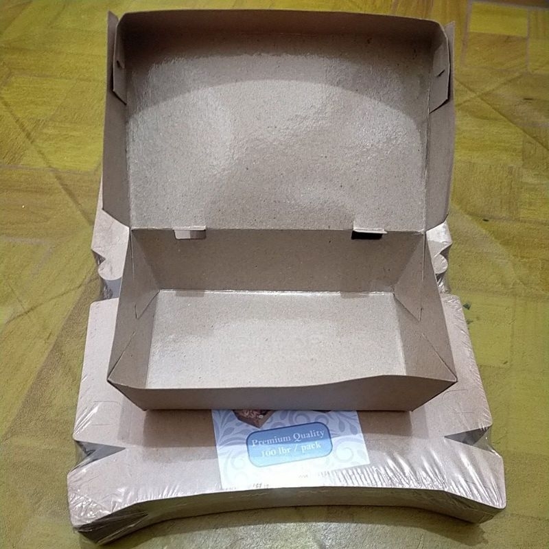 

kardus lunch box ukuran M isi 100 lembar