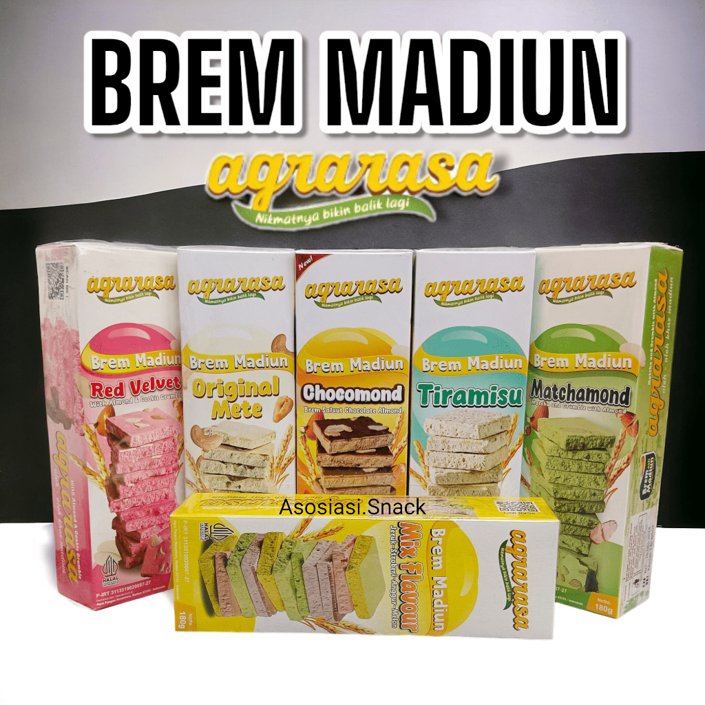 

BREM MADIUN AGRARASA 180.gram cemilan khas madiun viral enak lezat