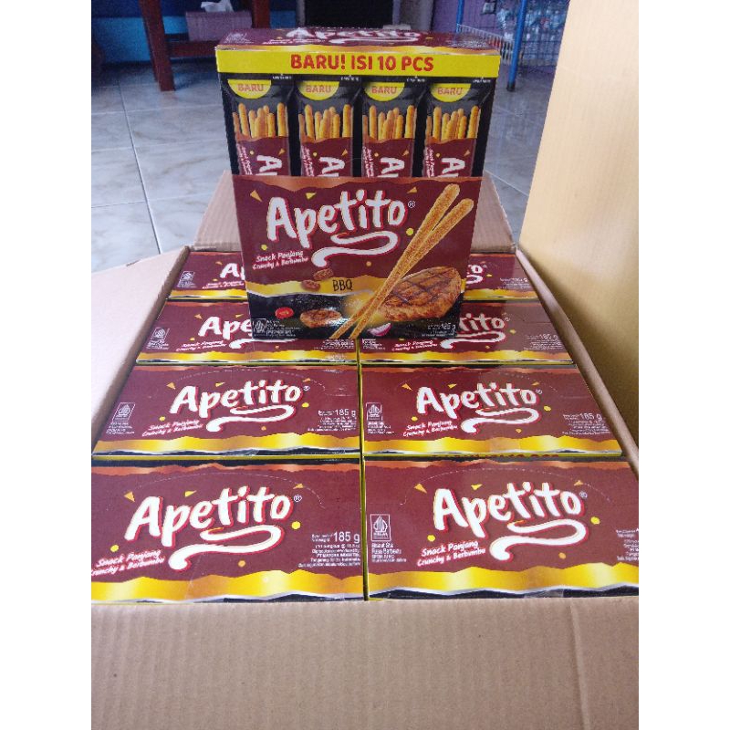 

Roma APETITO RASA BBQ (1BOX ISI 10Pcs×18.5gr)