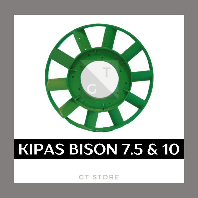 Kipas Kompresor BISON 7.5 HP 10 HP Fan Kompresor BISON 7.5 HP 10 HP