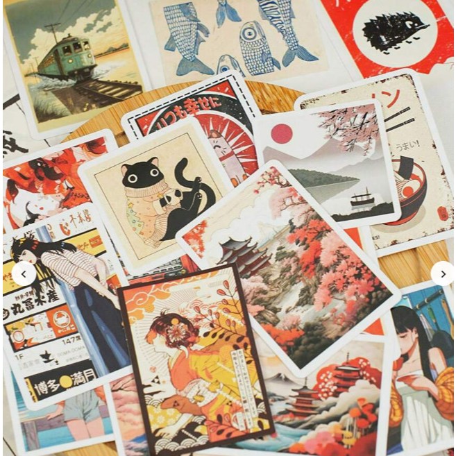 

Sticker Pack Isi 30 Lembar JAPAN GIRL Scrapbook Journal Stiker