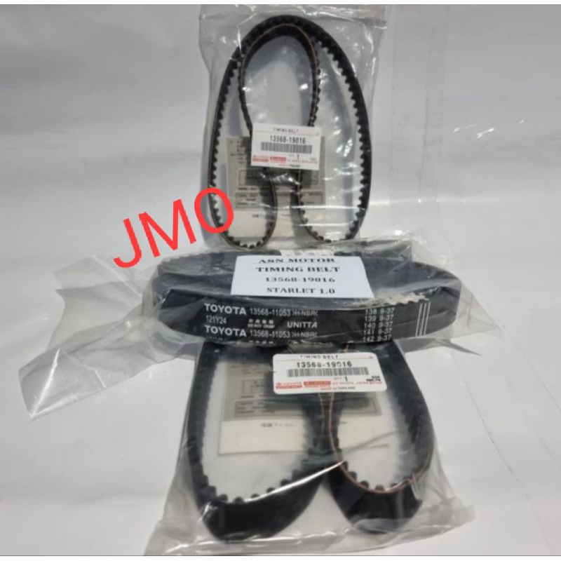 SABUK TIMING TIMING BELT TOYOTA STARLET 1.0CC 1000CC ORI HARGA 1PCS