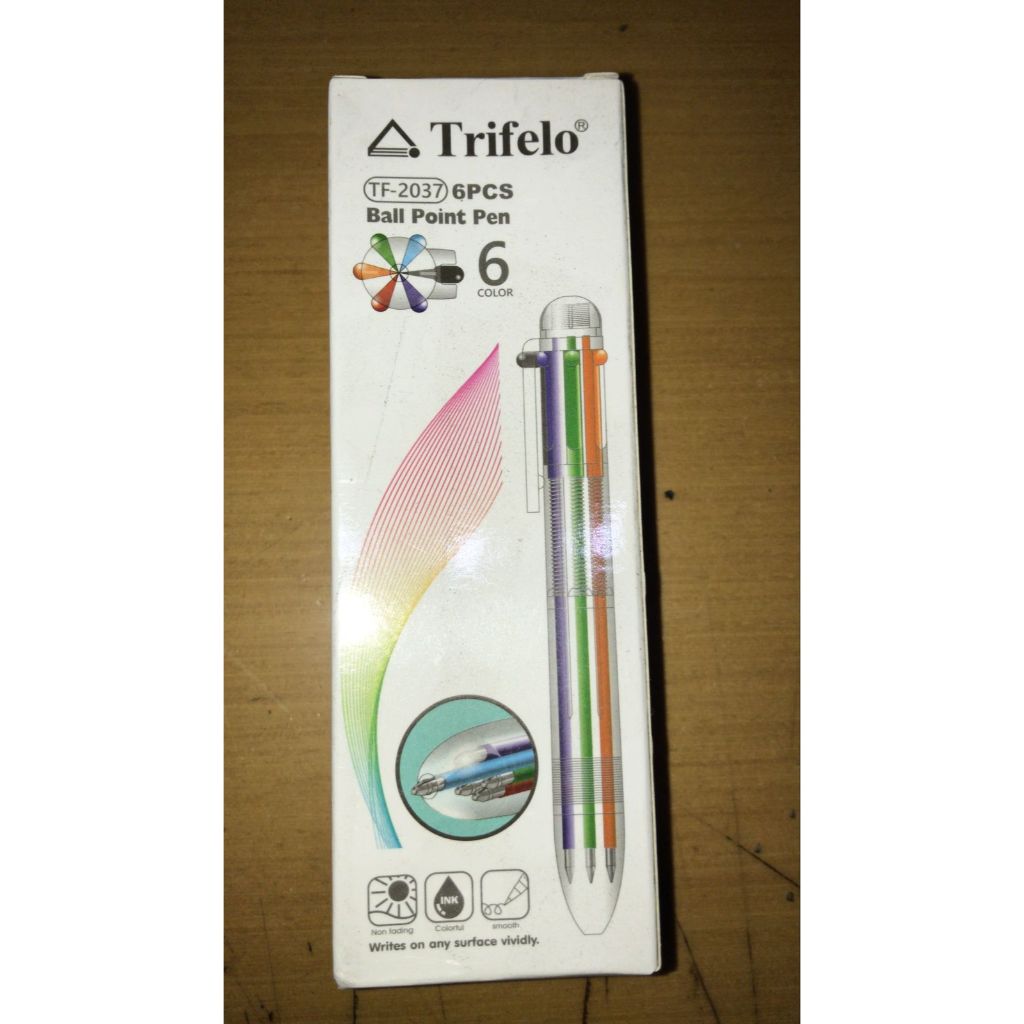 

BOLPEN PULPEN TRIFELO 6PCS IN A PEN
