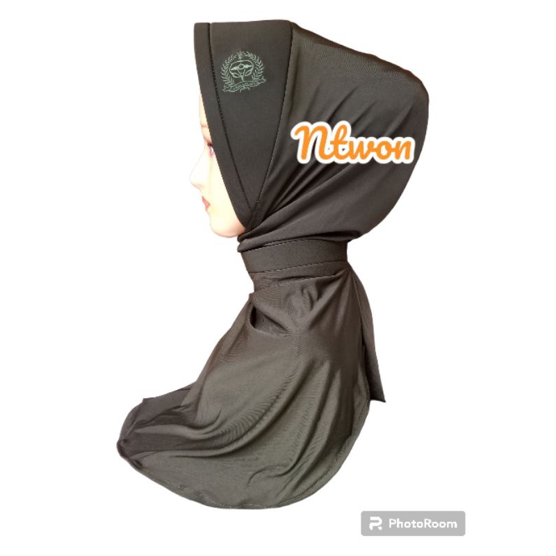 JILBAB KOWAD PDH PAKAI LOGO PREMIUM