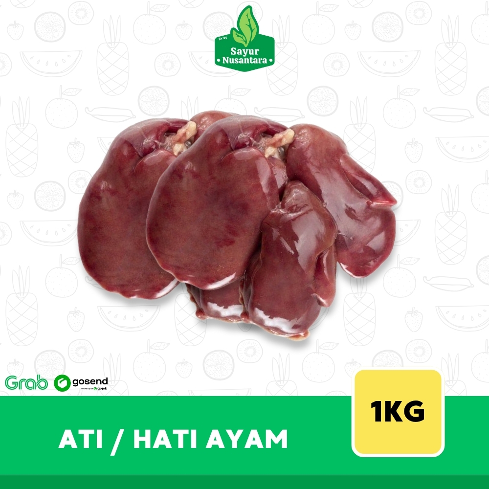 

Ati / Hati Ayam 1kg - Sayur Nusantara