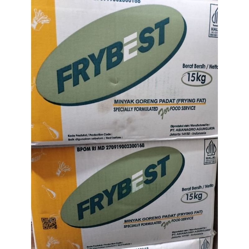 

Minyak padat frybest 15kg