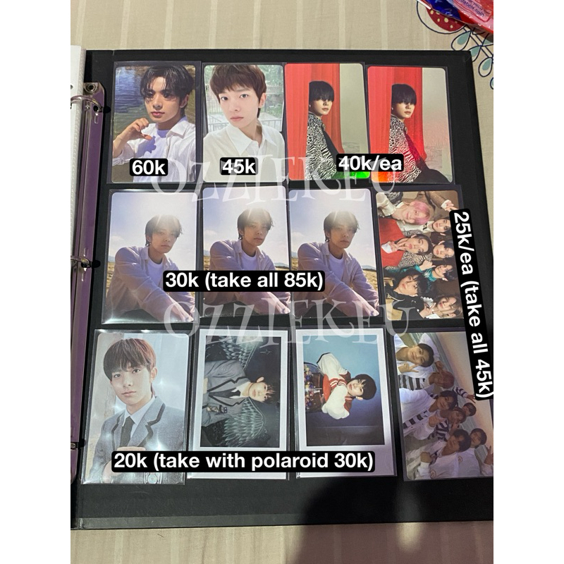 [READ DESC] enhypen heeseung group photocard pc dimension dilemma season greetings 2021 ggu ggu pack