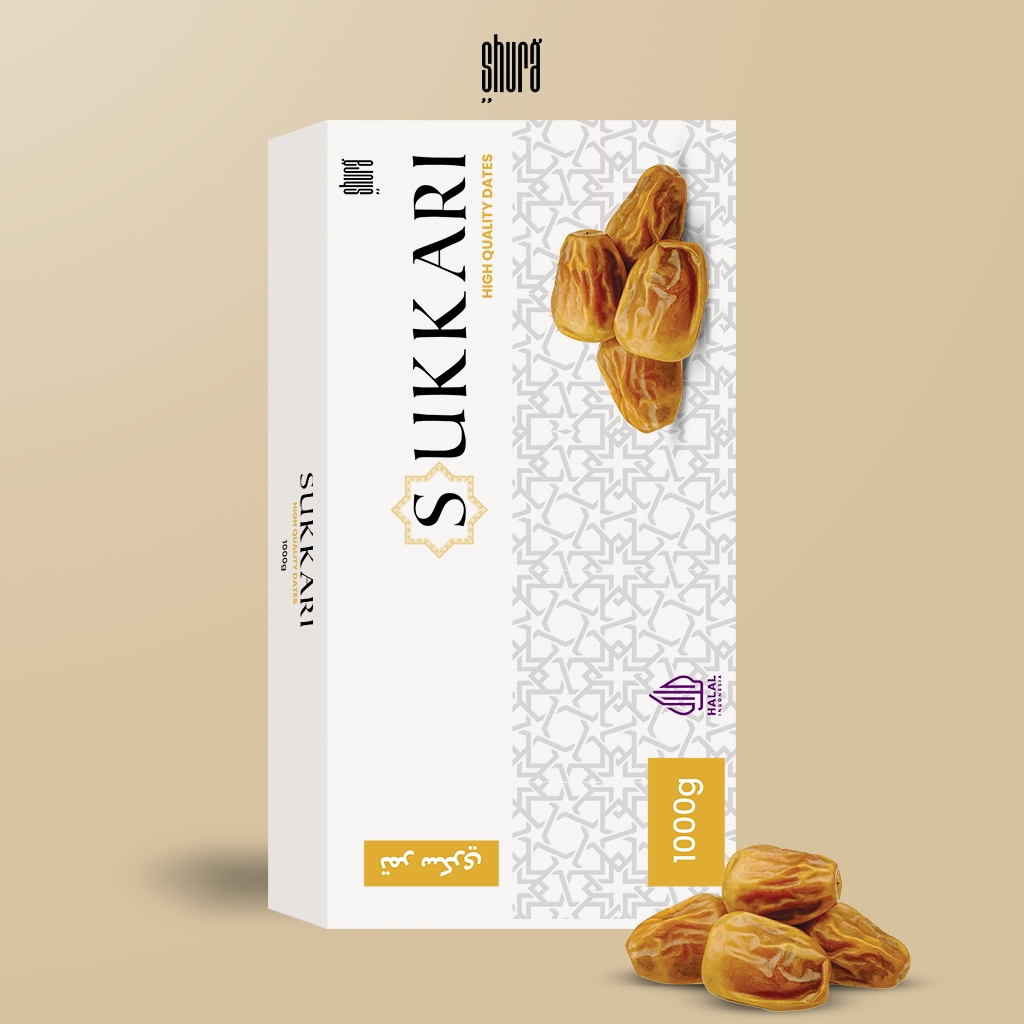 

Shura Kurma Sukkari 1kg Premium Original