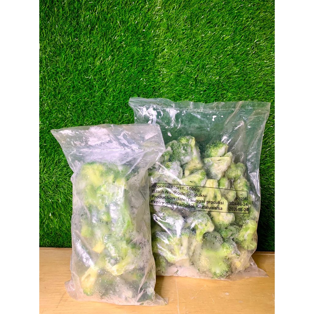 

Brokoli Impor Beku 2 Varian (500 Gram/ 1000 Gram) / Frozen Broccoli / Promo