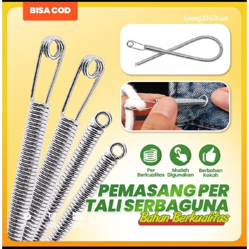 Alat Bantu Pasang Tali Karet Celana sarung bantal