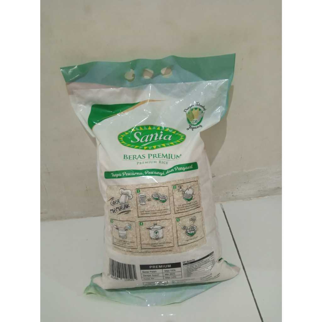 

Beras sania 5 Kg - beras premium murah