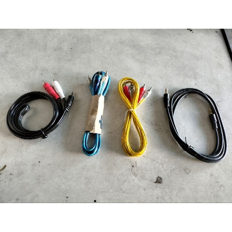 Kabel RCA - Kabel Set Top Box ke TV - Kabel HDMI - Kabel Audio - Kabel Video - Kabel Aux