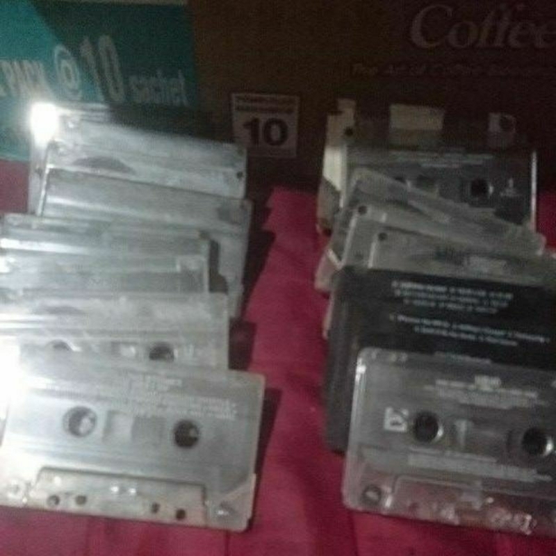 kaset pita barat tanpa cover / no cover / tanpa sampul  bebas pilih