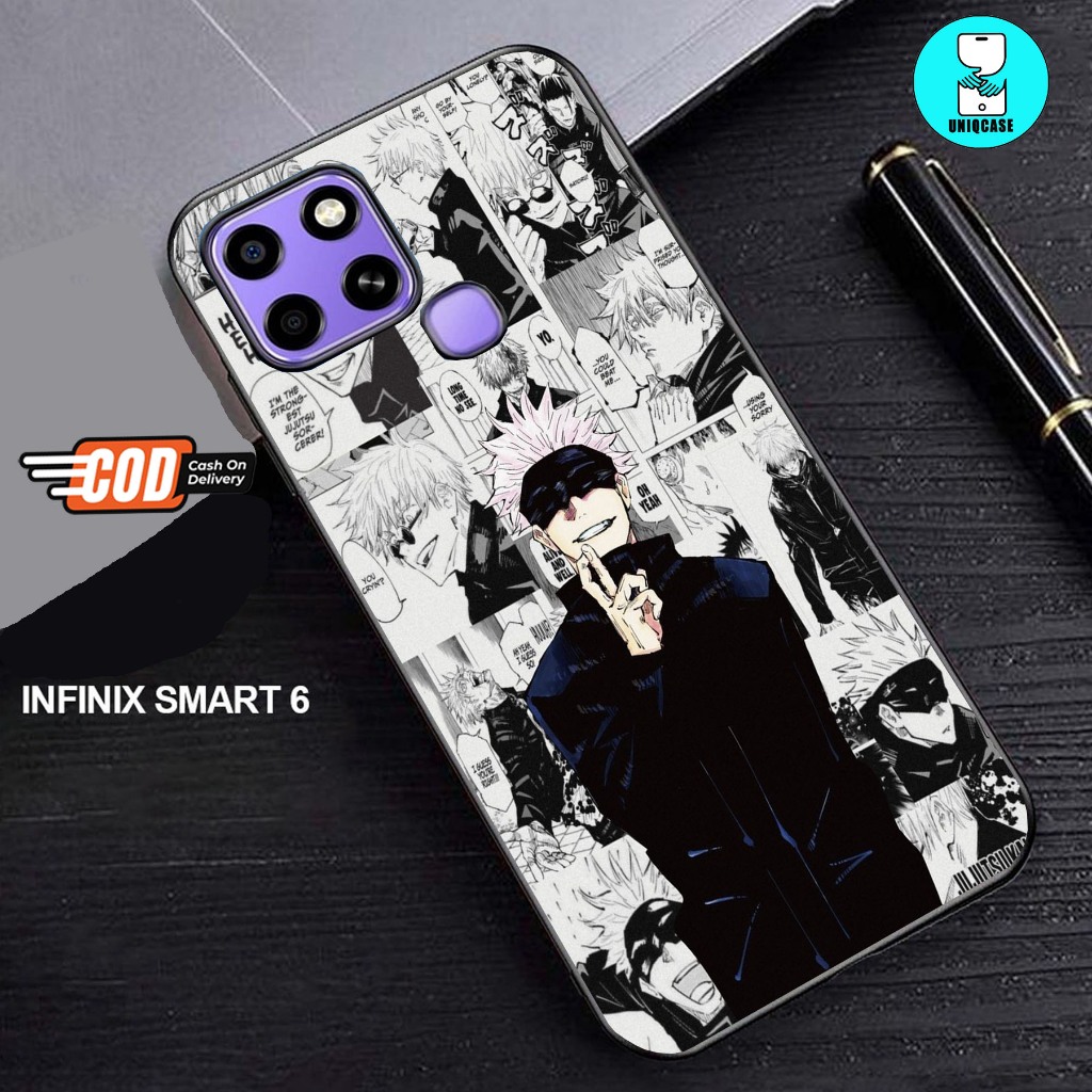 CASE GLOSSY INFINIX SMART 6 dan ALL TYPE SMARTPHONE & ANDROID Bisa request tipe Cassing Hp - Case Te