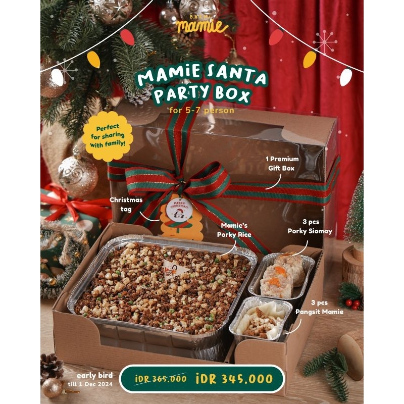 

MAMIE Santa Party Box