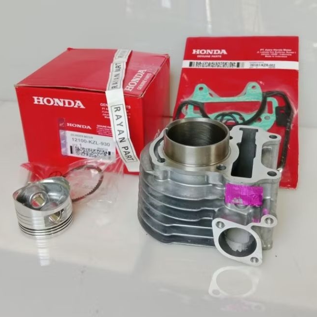 BLOK SEHER VARIO 110 FI VARIO 110 FI (KZL) BEAT FI FGM-FI STARTER KASAR BLOK+PISTON+TOP SET