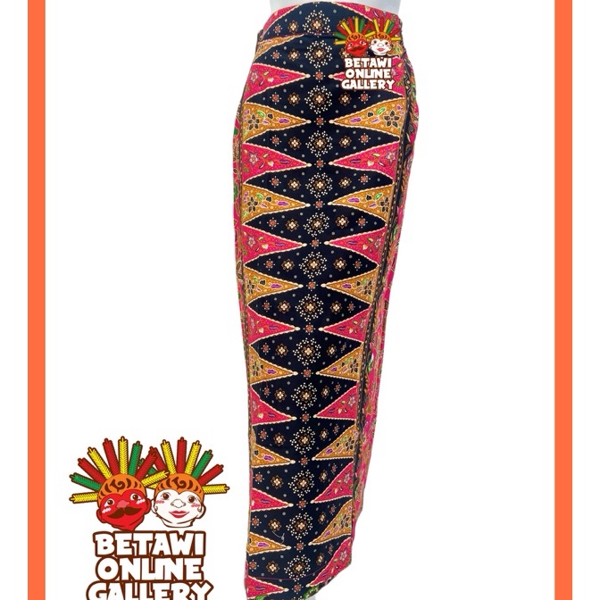 Istimewa Rok Batik Betawi  Rok Span Tumpal Batik Betawi  Rok Batik Span