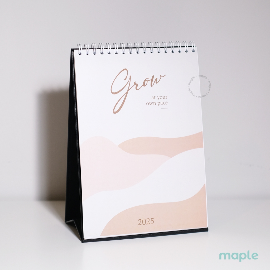 

Maple Kalender 2025 Calendar Quotes Motivasi Kalendar Duduk Meja Words Desk Calendar Planner Jadwal