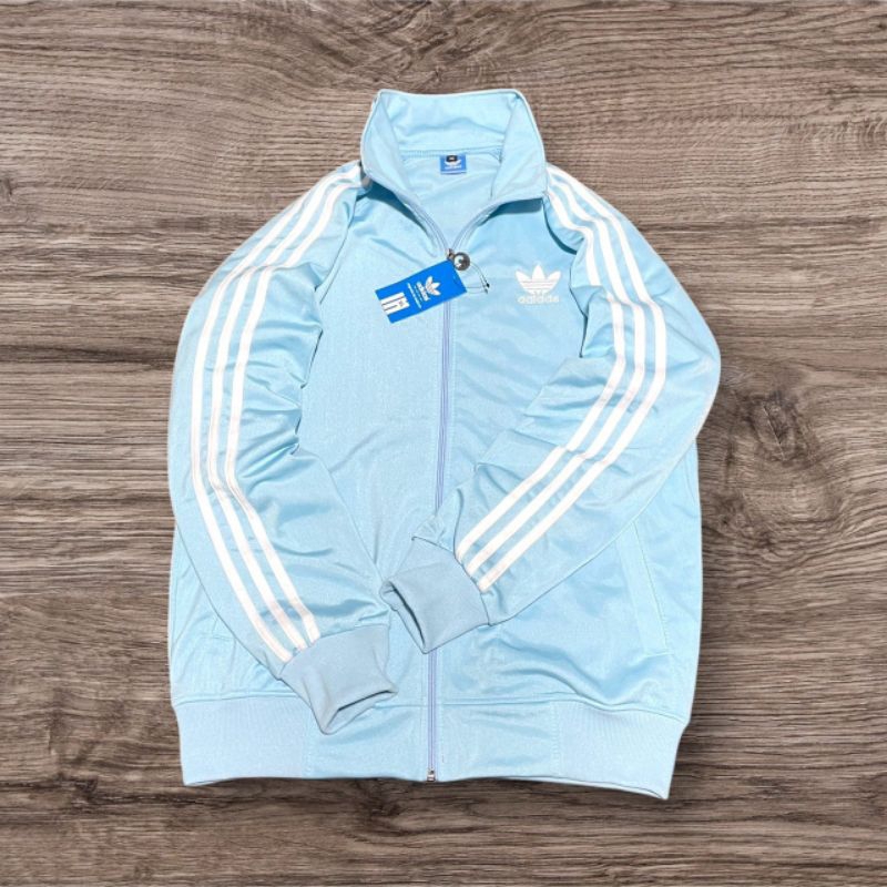 TRACKTOP ADIDAS BIRU MUDA ORIGINALS