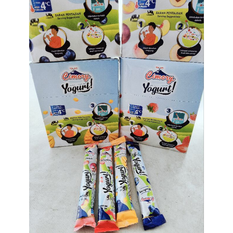 

CIMORY YOGHURT STIK 1 Box isi 25 CEMILAN SEHAT UNTUK ANAK