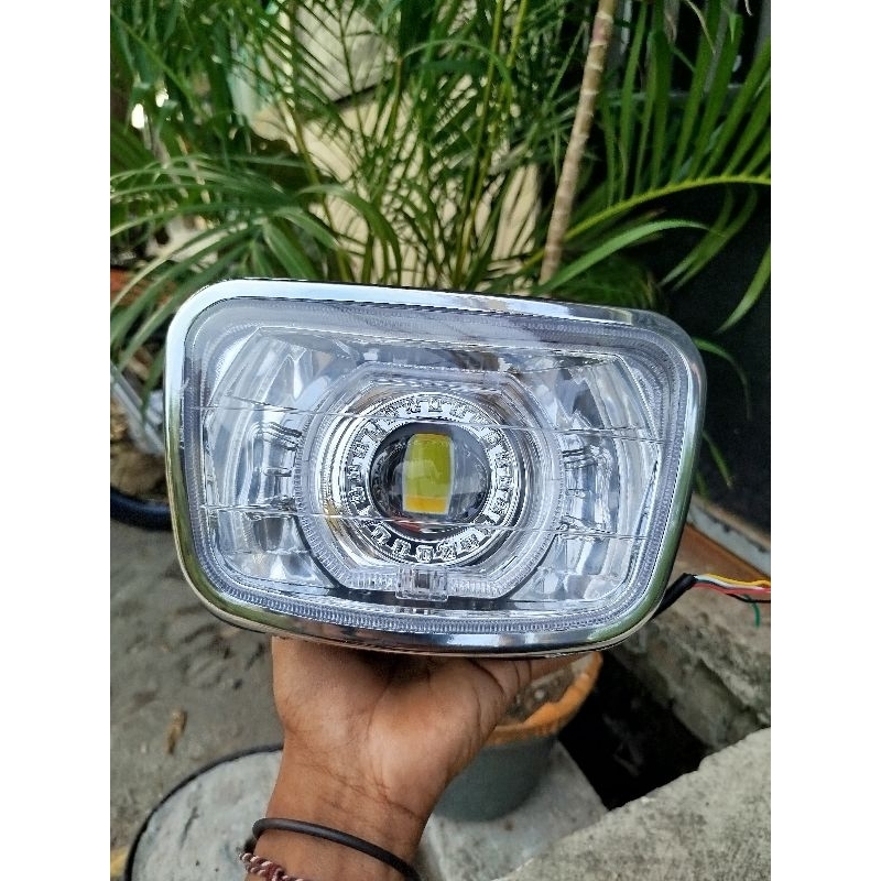 lampu depan rx king custom bilet presisi rapi murah