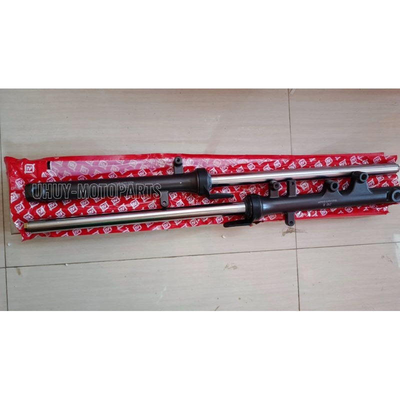 As shock + tabung satria fu 150