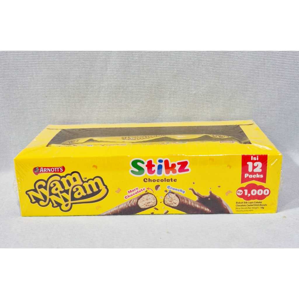 

Nyam Nyam Stikz Chocolate (1 Box isi 12 Pcs)