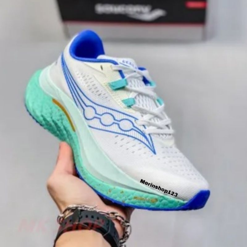 Sepatu Saucony Endorphin Speed 4 Berlin Sky High Premium Original