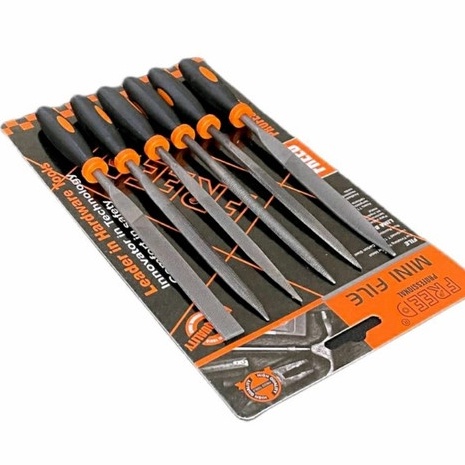 Super Meriah  CODFreed Alat Kikir Emas Besi 1 Set 6 Pcs Diamond Intan  Set Alat Kikir