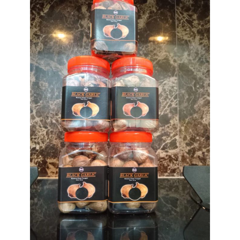 

Black Garlic Tunggak 200gram/Bawang Hitam Lanang