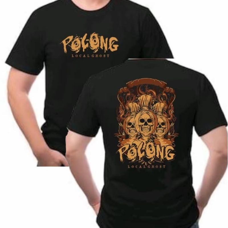 KAOS POCONG LOCALHOST DTF KAOS VIRAL