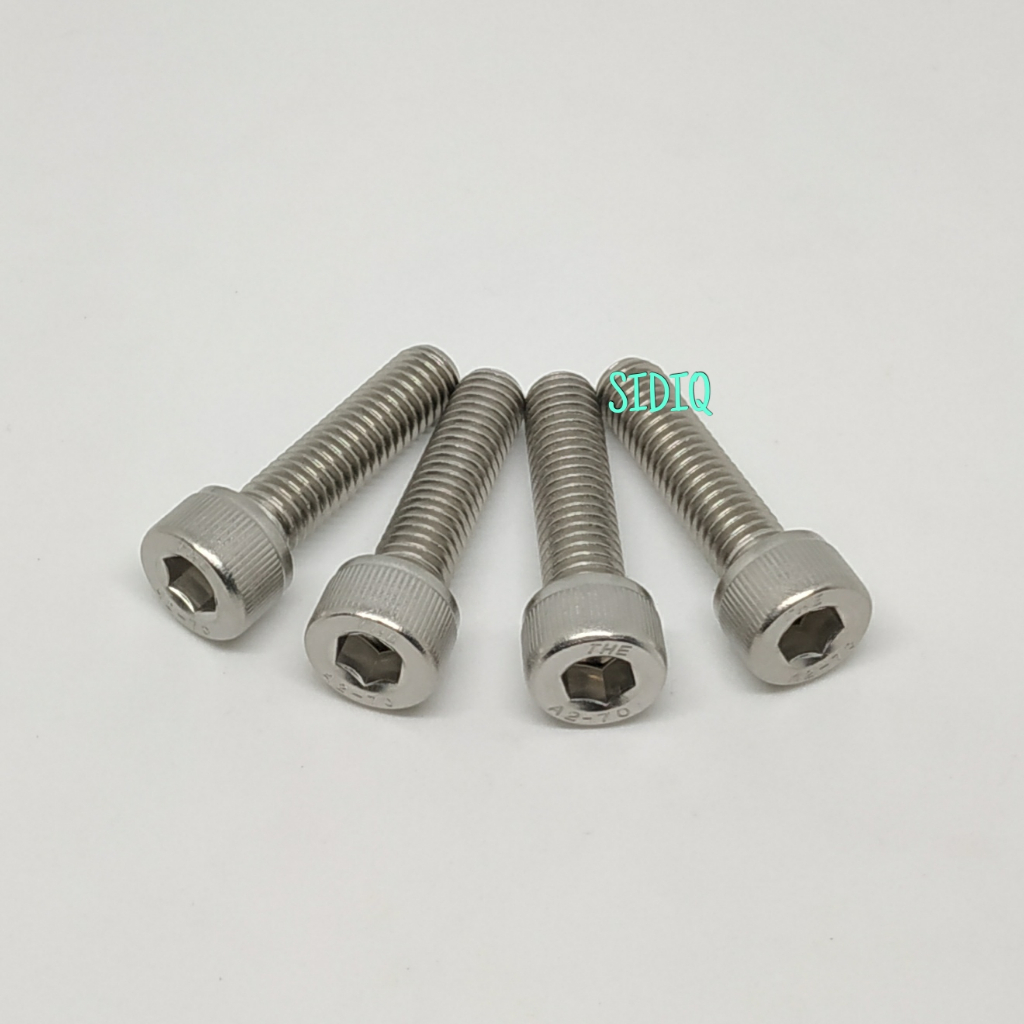 Baut L Piringan Stainless  Cakram Depan Honda Supra X 125 / Kharisma / Baut Disc Depan Honda