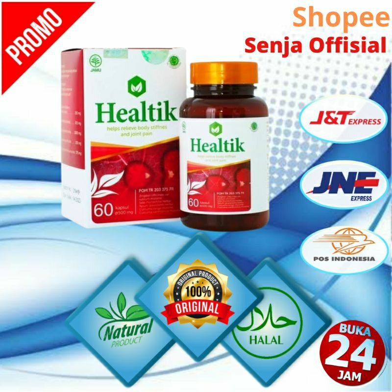 Healtik Original Obat Asam Urat Atasi Rematik Herbal Alami