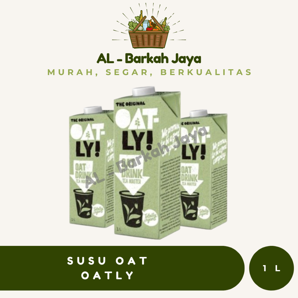 

OATLY Drink Tea Master/Susu Oat/Susu Gandum 1L
