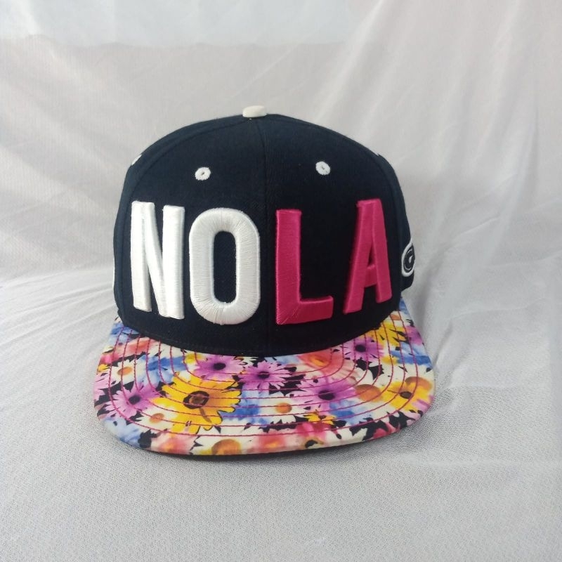 Topi NBA HyFlat NOLA New Orleans Pelicans AOP Visor, Snapback NBA Murah Original Branded