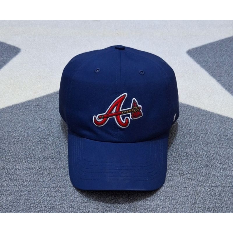 topi baseball 47 braves velcro unik second bekas preloved