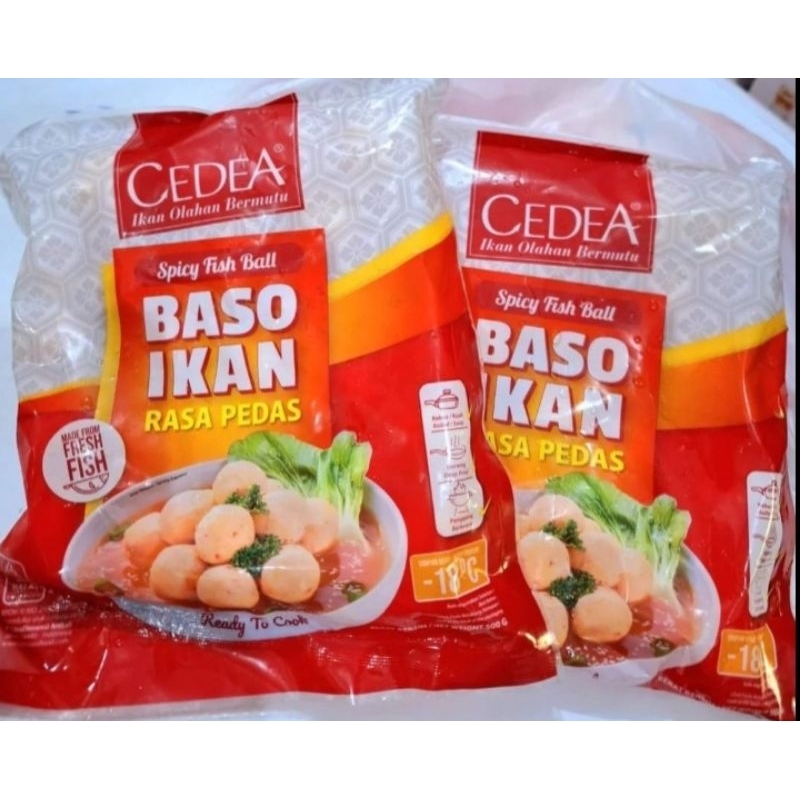 

Cedea Baso / Bakso Ikan Pedas | Berat Bersih 500gr