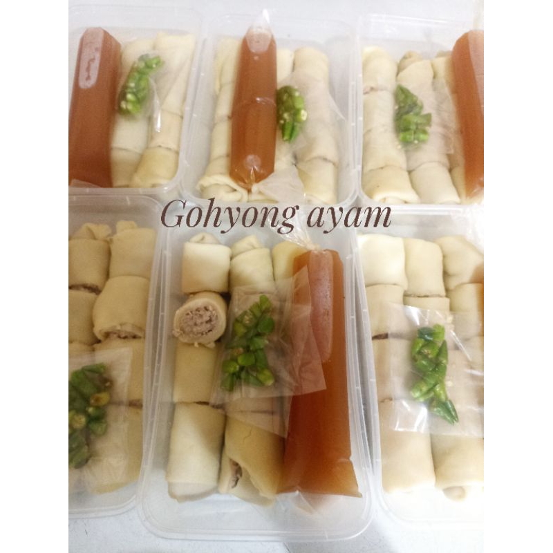 

Gohyong ayam viral isi 12 potong
