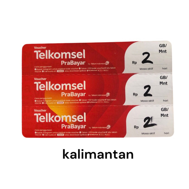 voucher telkomsel kalimantan exp panjang