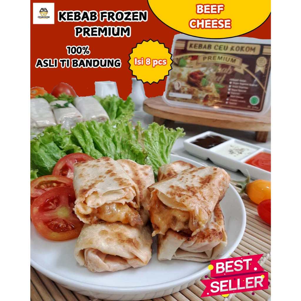 

KEBAB FROZEN PREMIUM BEEF CHEESE CEU KOKOM
