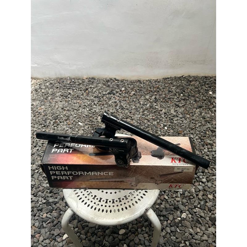 STANG JEPIT KTC NINJA 250 fi old BONUS GRIP BARACUDA