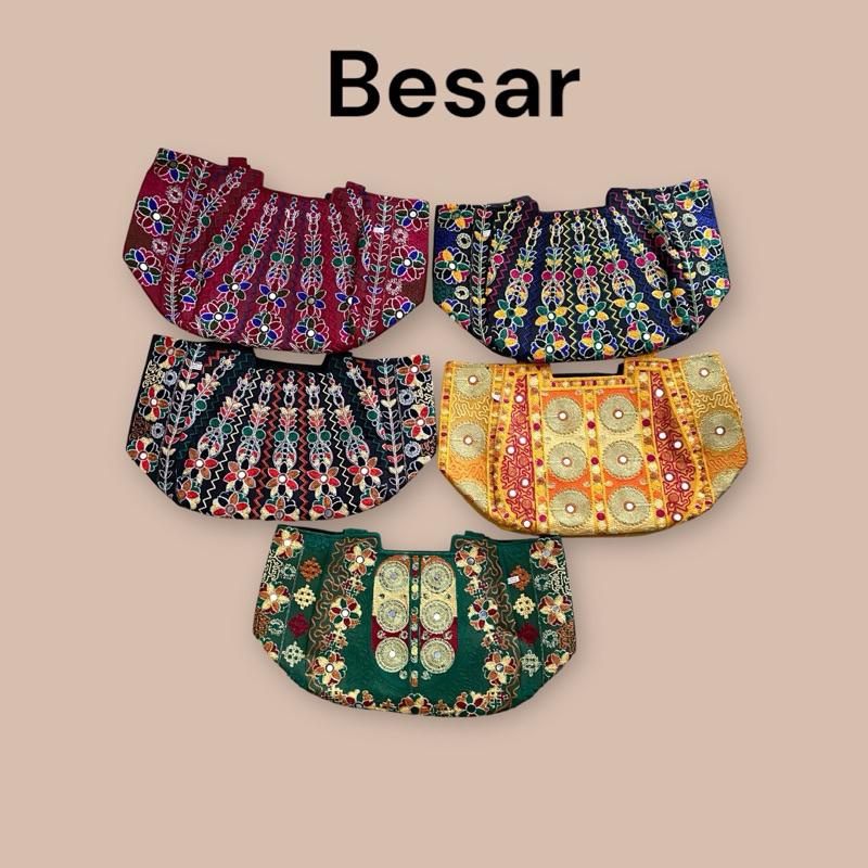 

Tas Souvenir Oleh-oleh haji Tas Pakistan ukuran Besar khas Handmade