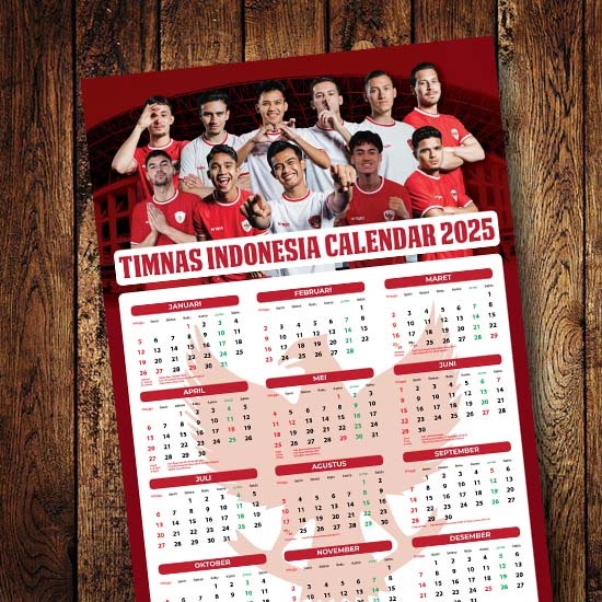 

Kalender Bola 2025 Edisi Timnas Indonesia