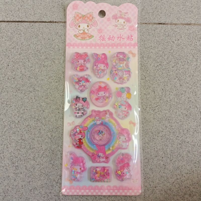 

Sticker air Sanrio water sticker sanrio cinamonroll pompompourin
