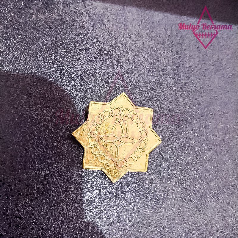 Pin Bros Logo Paskibra Bahan Logam Pin Paskibra Custom - Mulyo Bersama