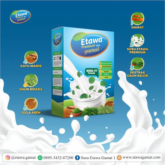 

TERMURAH!!! Gamamilk Paket Hemat 1 Box Original Herbal - Susu Kambing Etawa Plus Gamat Spesialis