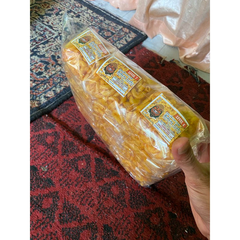 

Ruhay Lada _ 12 PcsMakaroni Level Snack Food Pedas