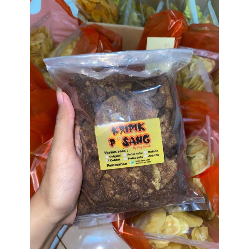 

Keripik pisang coklat