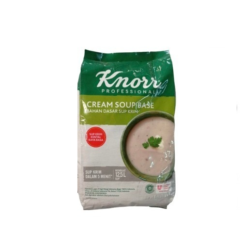 

KNORR CREAM SOUP BASE 1KG, KEMASAN POUCH CAMPURAN MAKANAN DLL